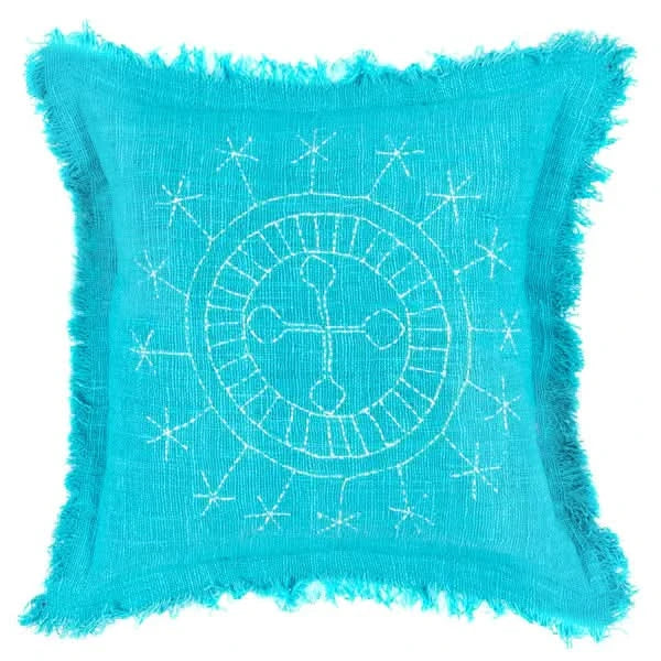 Aqua Berber Pillows