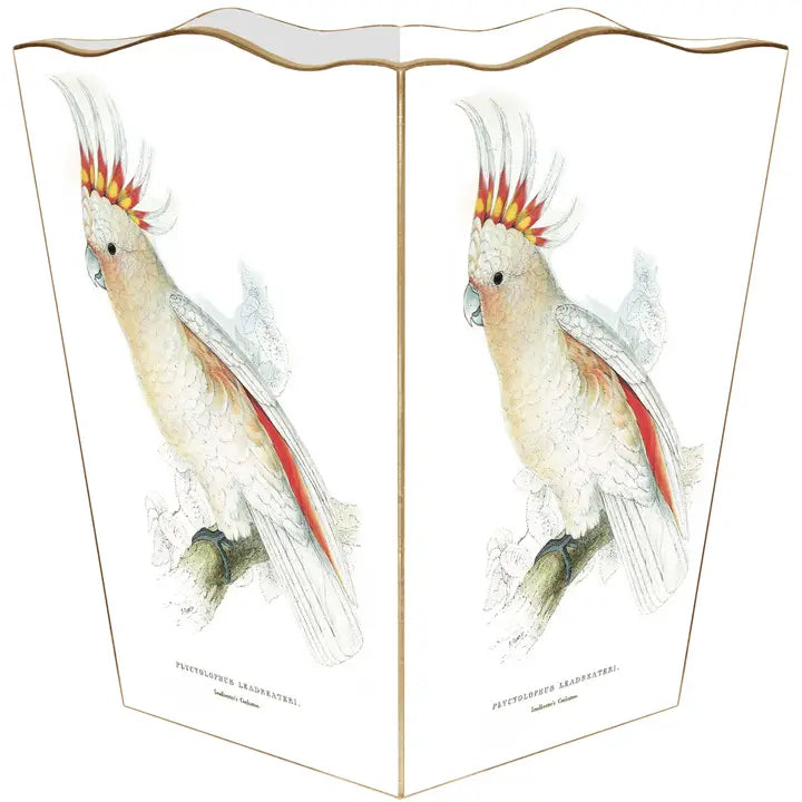 Waste Basket Cockatoo