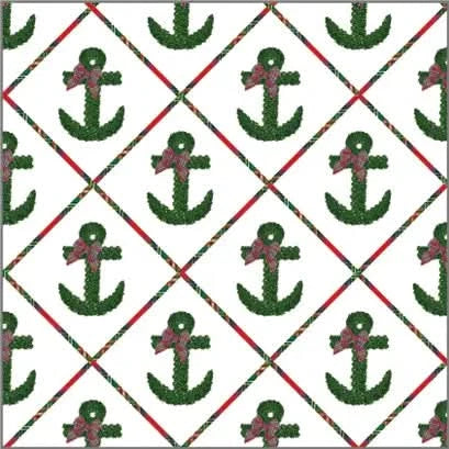 Gift Wrap Sheets Christmas Anchor