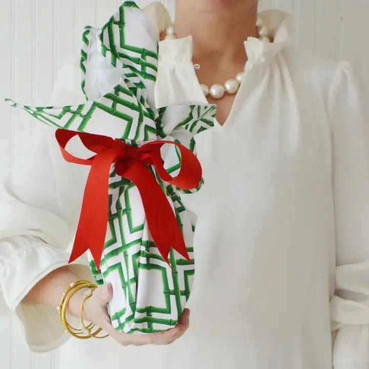 Green Bamboo Tea Towel