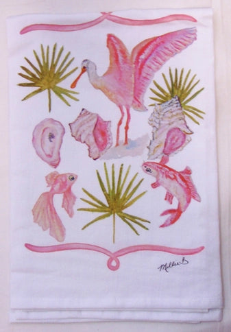 Coral Coastal Napkins