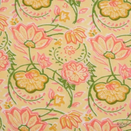 Set of Six Napkins Tropical Print with Tassel