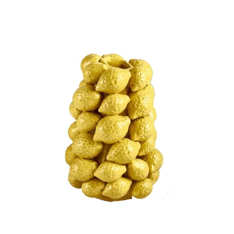 Ceramic Lemon Vase