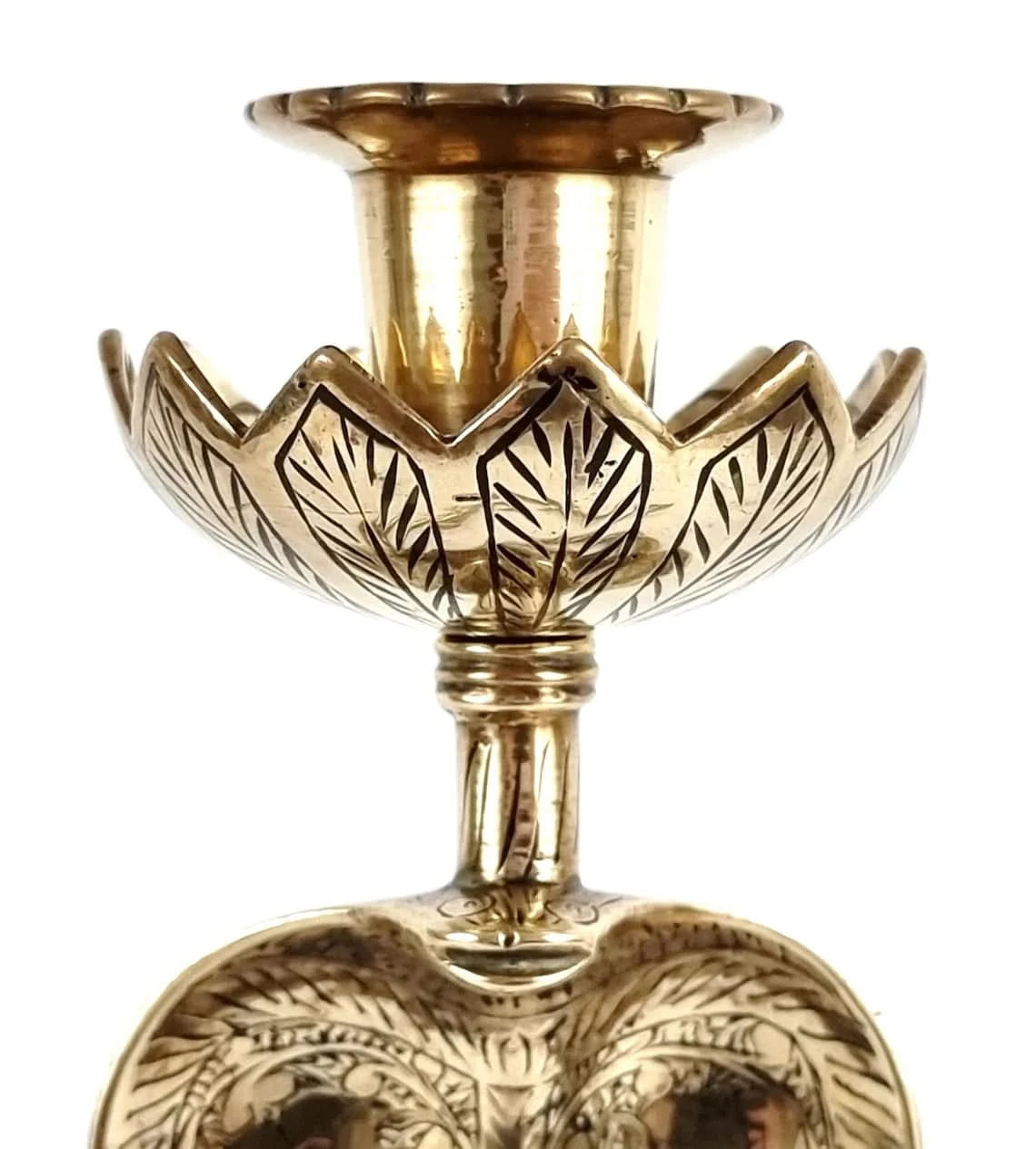 Brass Cobra Snake Candle Holder