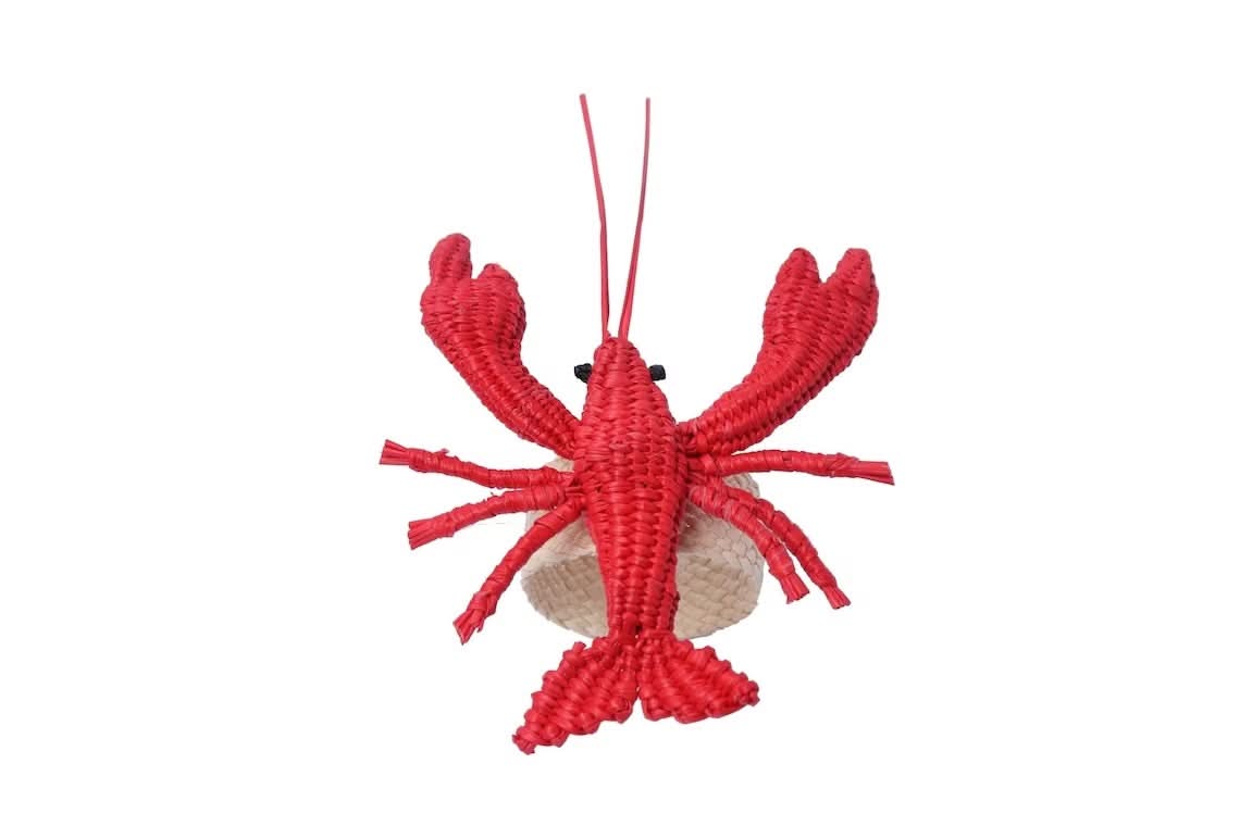Set of Six Lobster Napkin Rings