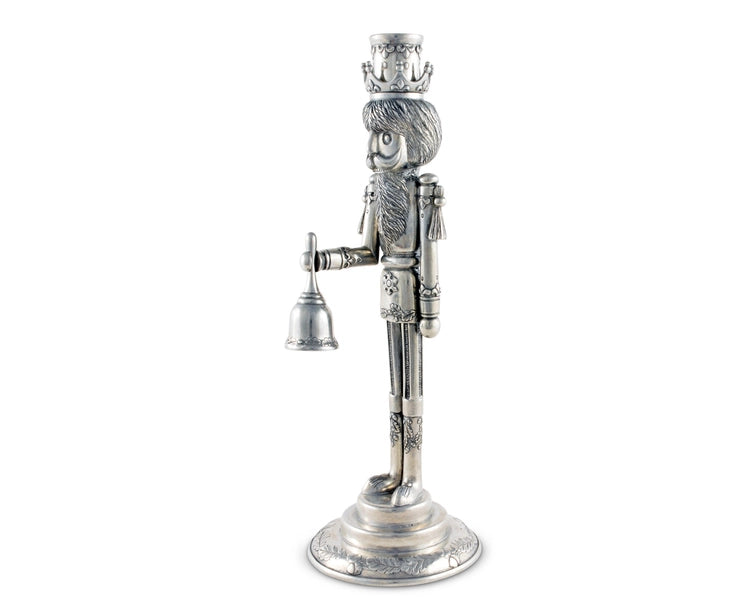 Nutcracker Candle Stick with Bell Mini