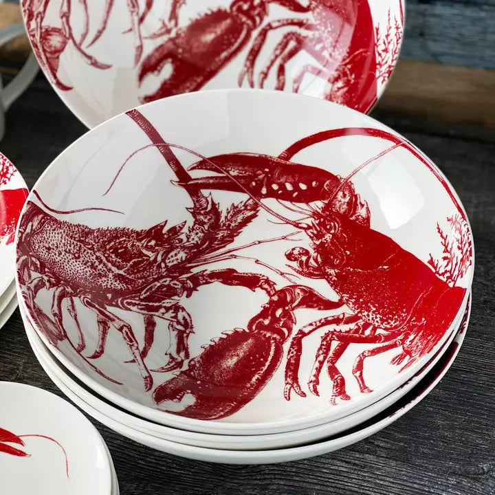 Large Lobster Serving Bowl