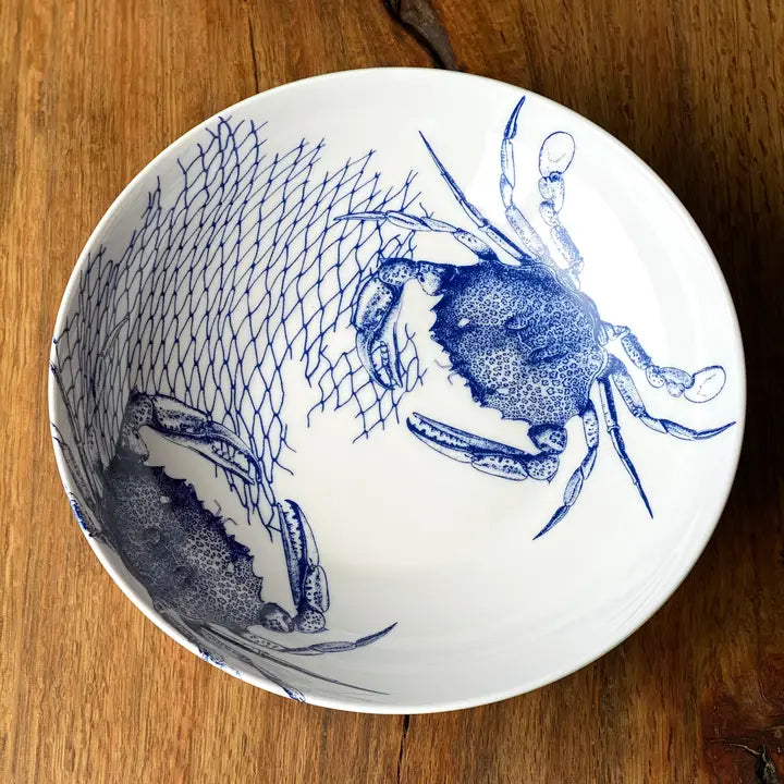 Large Crab Serving Bowl