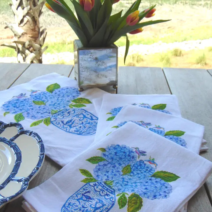 Hydrangea Napkins