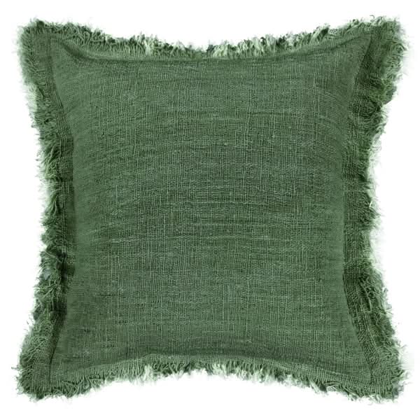 Moss Green Berber Pillows