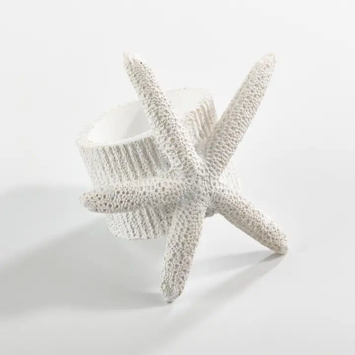 Starfish Napkin Rings Set of 6