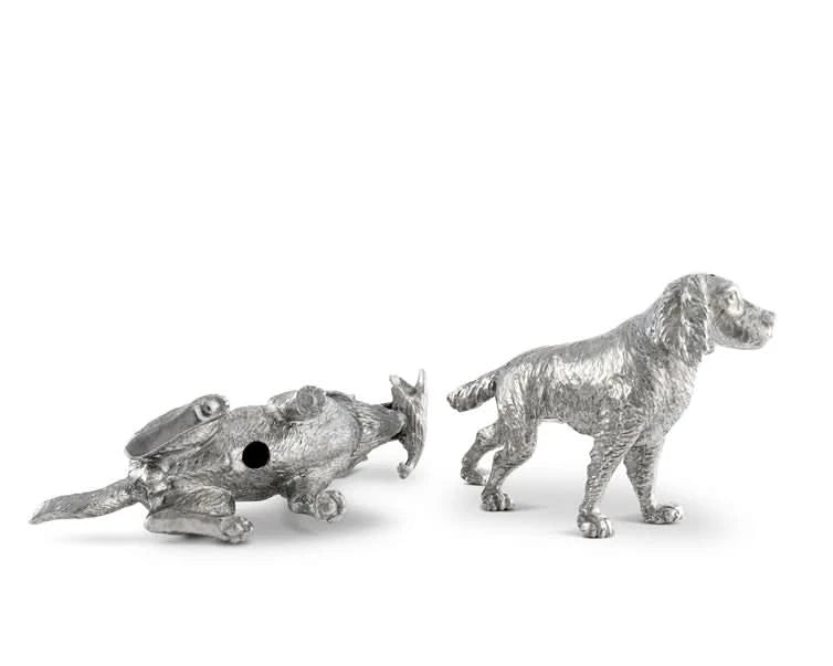Salt and Pepper Hunting Dogs Set