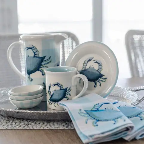 Blue Crab Napkin Set of 4