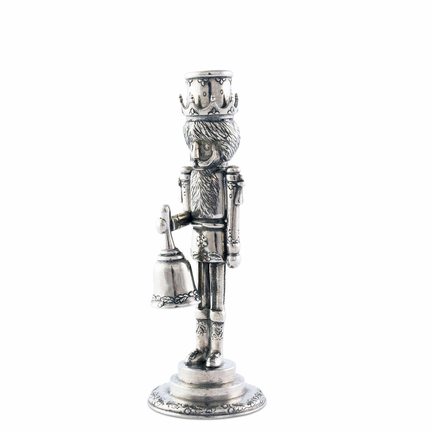 Nutcracker Candle Stick with Bell Mini