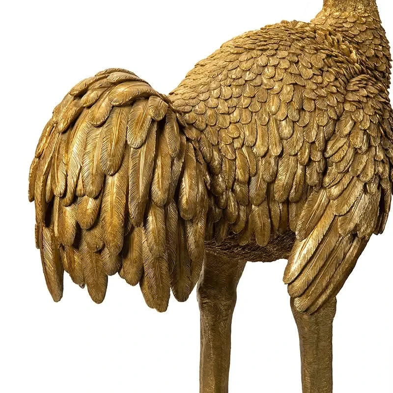Large Luxury Ostrich Floor Lamp