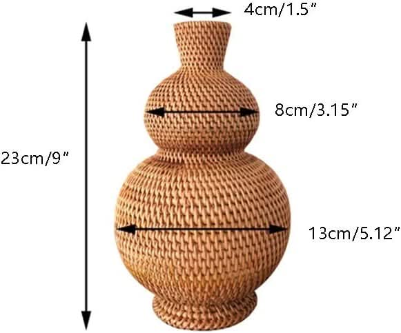 Rattan Bubble Vase