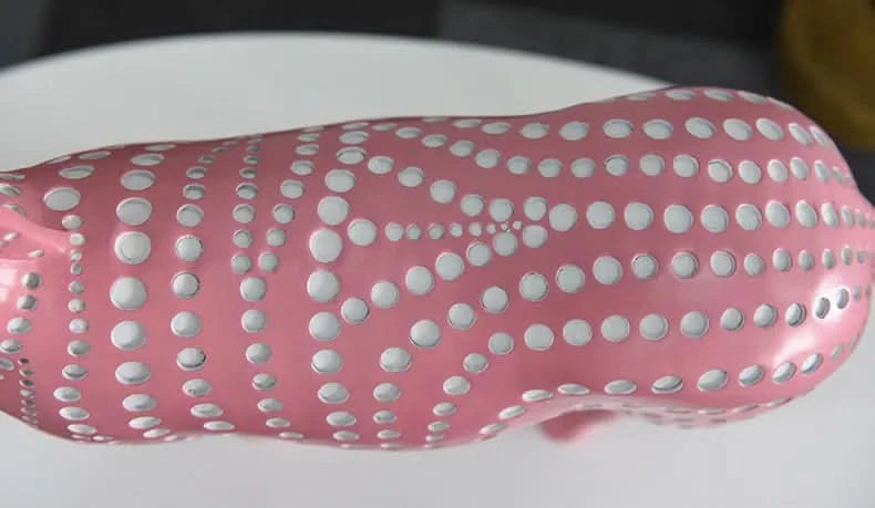 Pink Zebra Statue