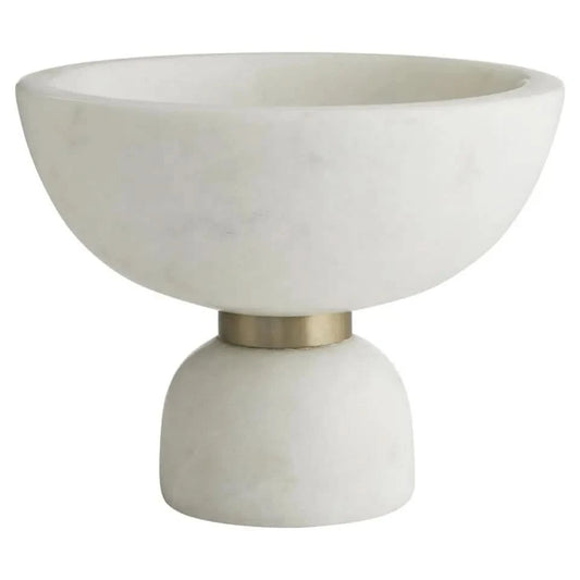 Marble Keepsake Bowl with Brass ring