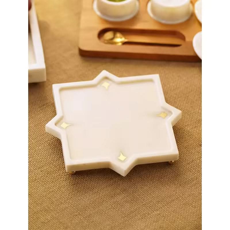 Marble Tray with Inlay
