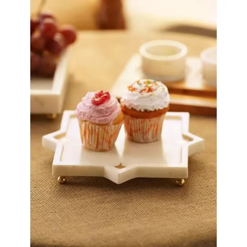 Marble Tray with Inlay