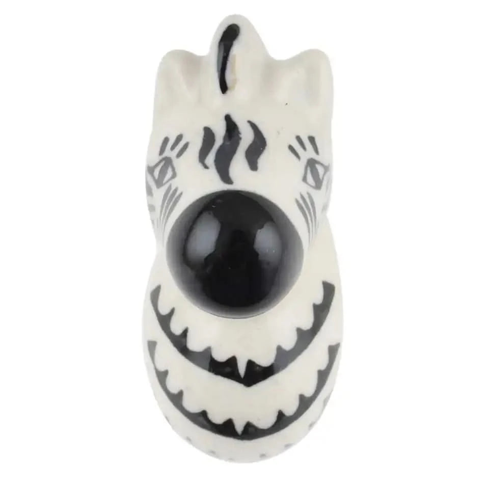 Set of Four Zebra Door Knobs