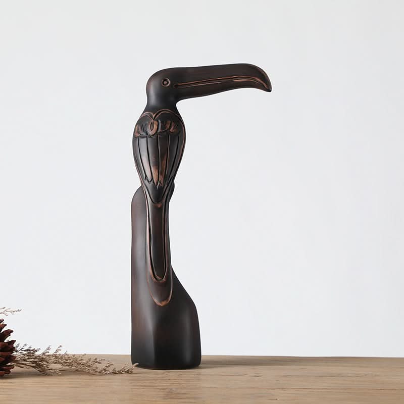 Set of Three Toucan Birds Resin