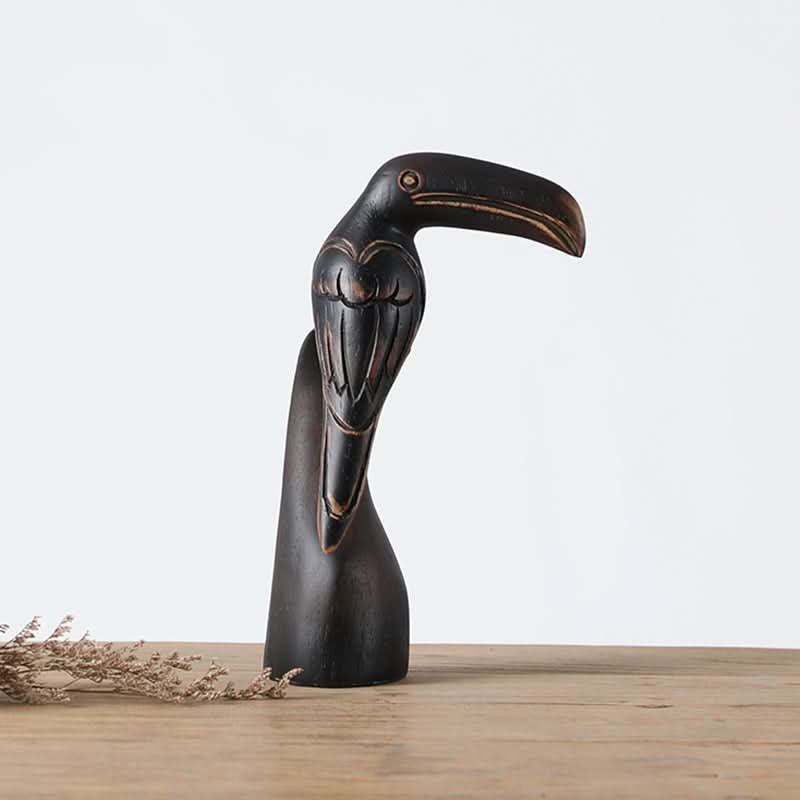 Set of Three Toucan Birds Resin