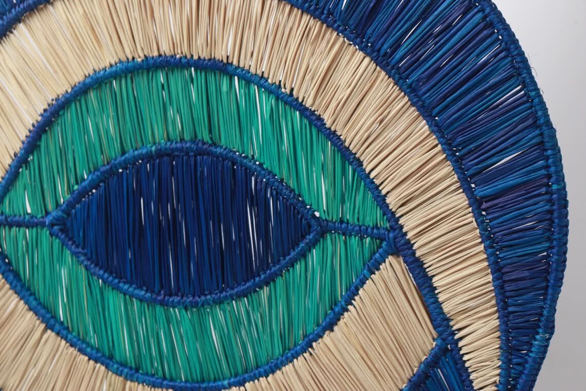 Set of Four Palm Eye Placemats