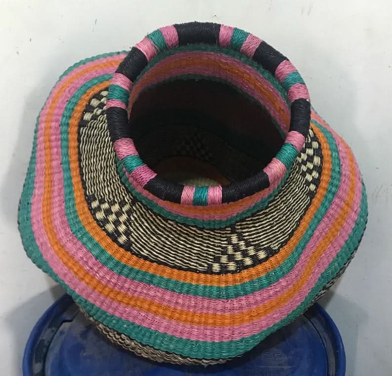 Large Twisted Bassabassa FLower Pot Basket