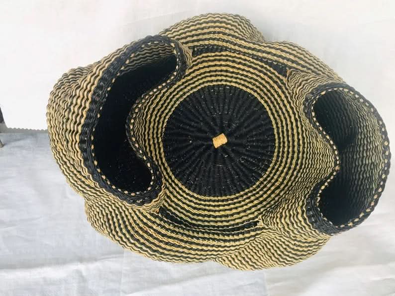 Panier Bassabassa à deux têtes à rayures noires