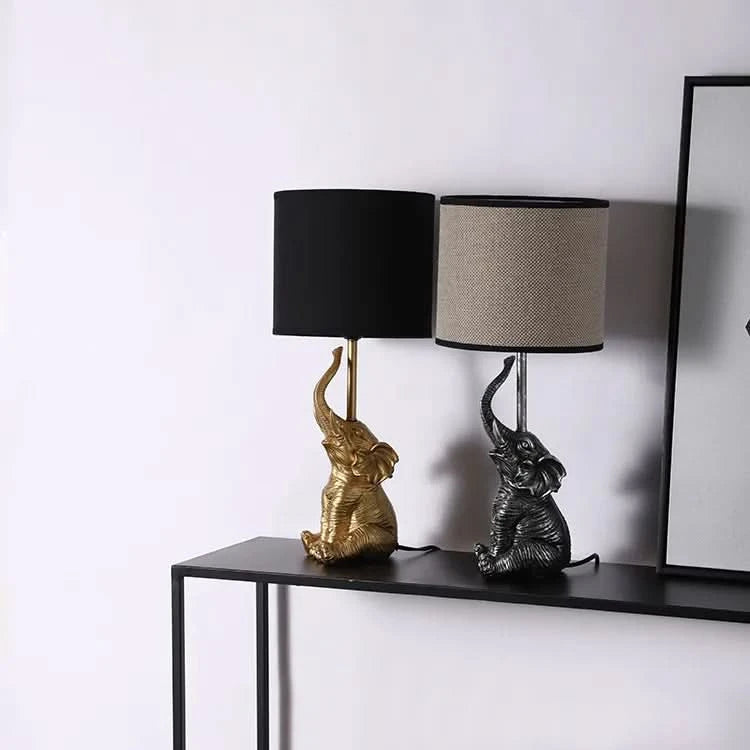 Sitting Little Elephant Table Lamp
