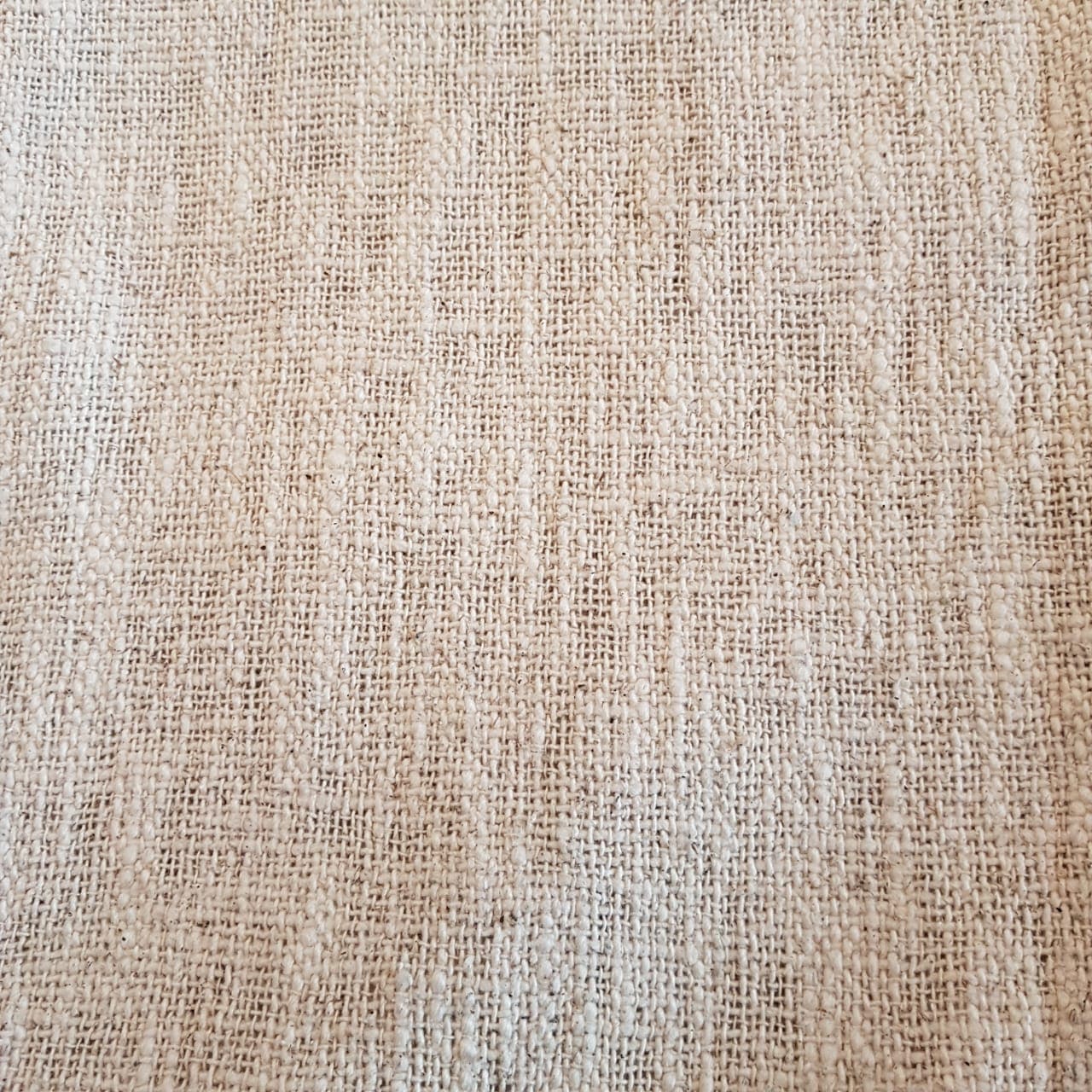 Soft Natural Throw Blanket with Turquoise Tassels