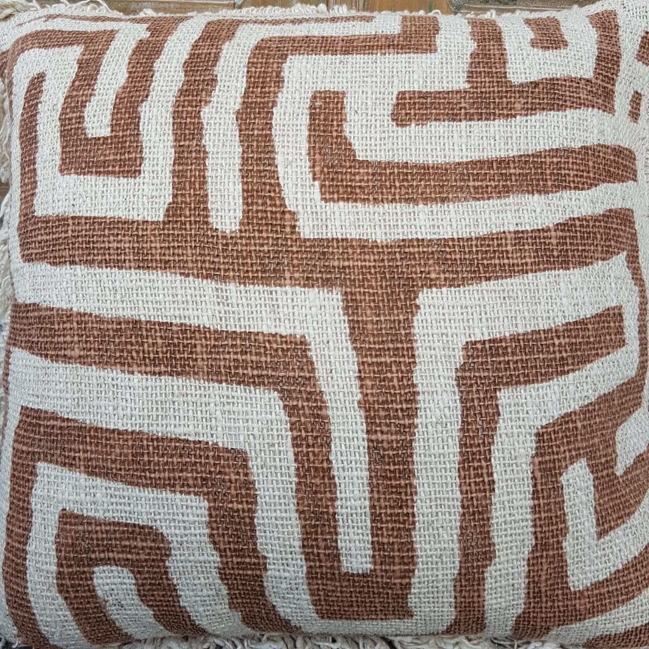 Savannah Print Pillow Black - bohemian-beach-house