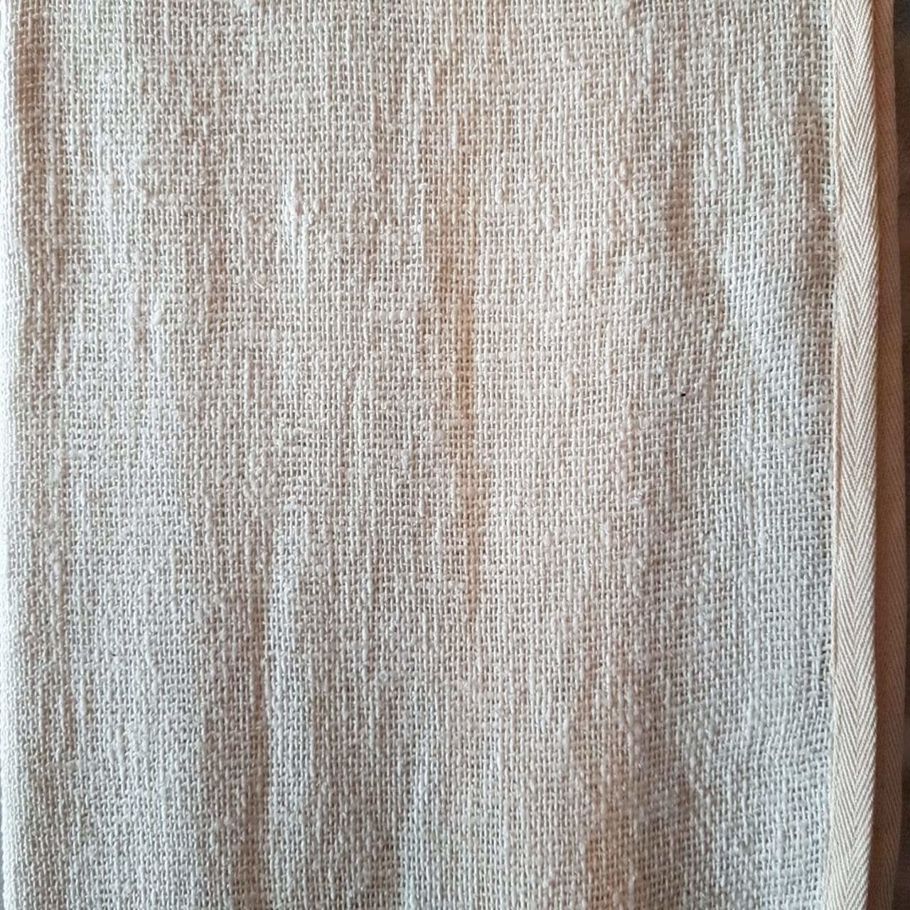 Gorgeous White Throw Blanket With Beaded Tassels - bohemian-beach-house