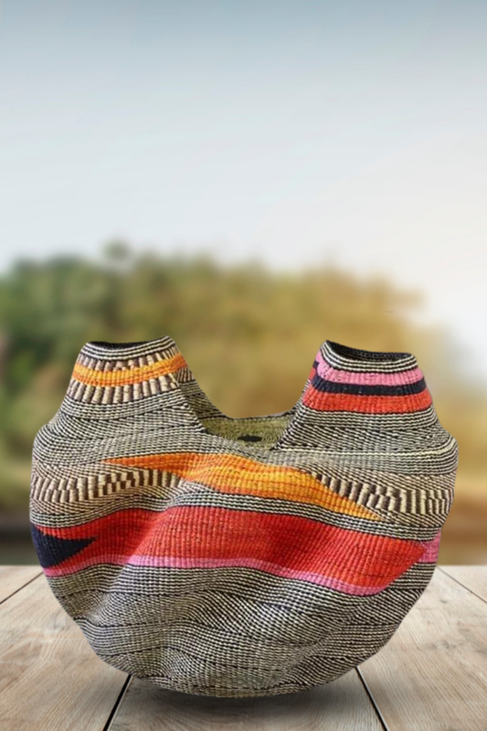 Double Headed Bassabassa Basket in Summer Colors