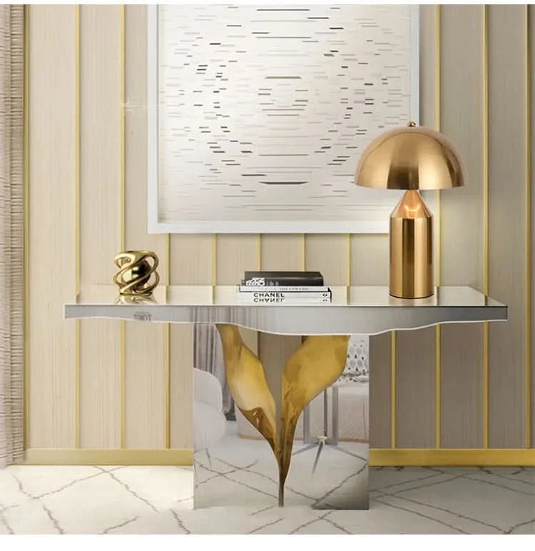Bronze Color Mushroom Table Lamp
