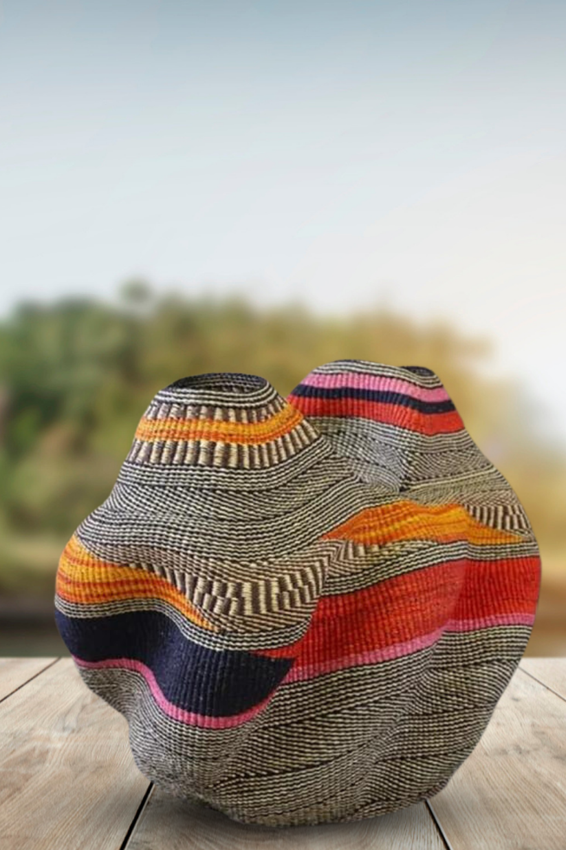 Double Headed Bassabassa Basket in Summer Colors