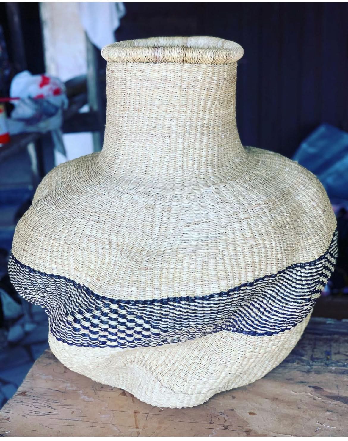 interior design , Homegoods , Ghana bolga baskets , Decor ,bolga baskets ,bohemian chic, Bohemian , african weavers , african baskets, african art, bolgatanga