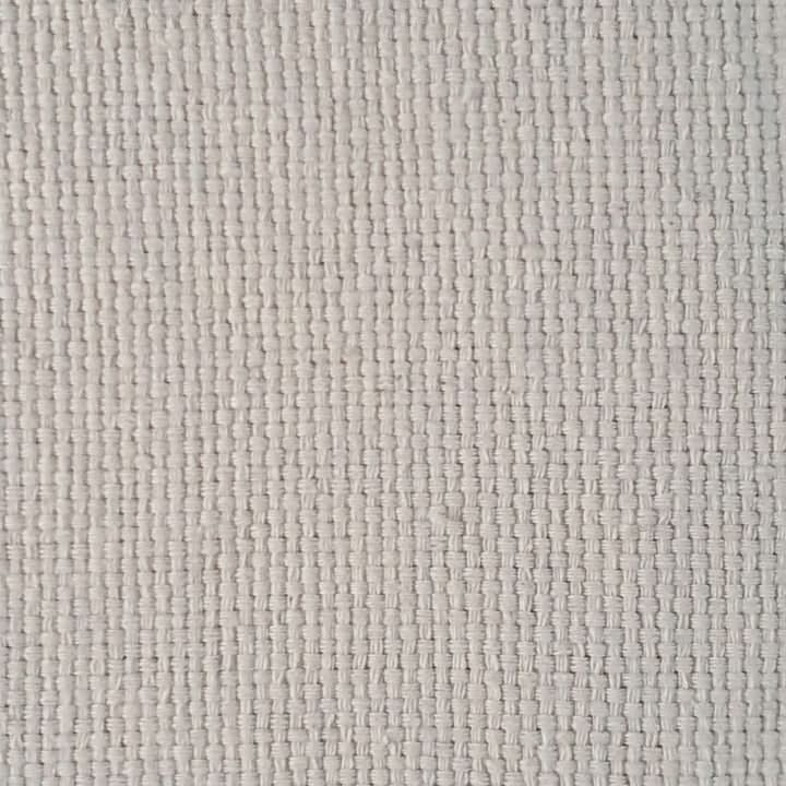 White Bed Runner with Natural Edge