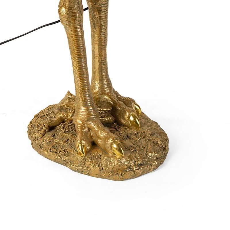 Ostrich Floor Lamp with Lamp Shade