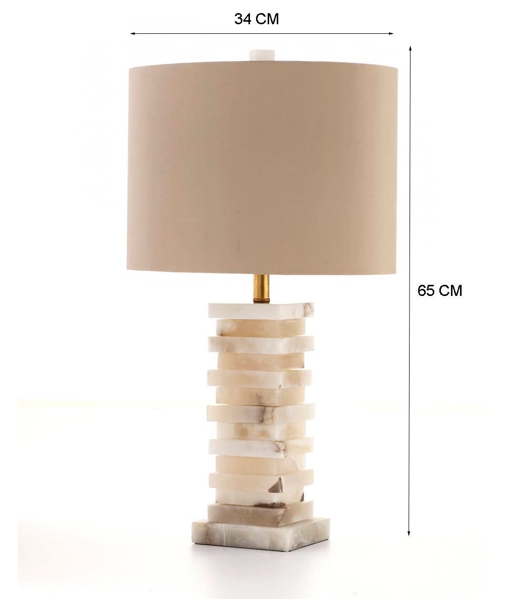 Alabaster Lamp Marble Base