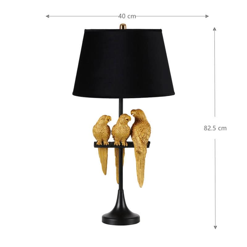 Parrot Trio Table Lamp
