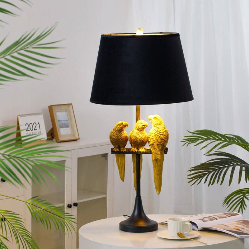 Parrot Trio Table Lamp