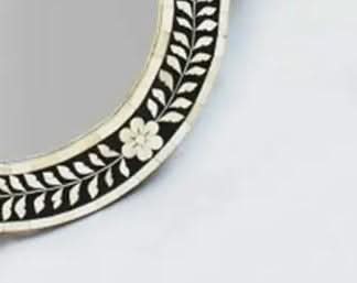 Bone Inlay Mosaic Mirror