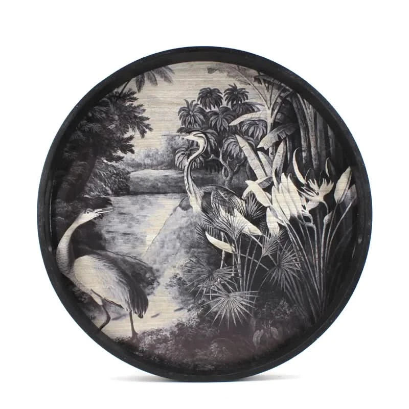 Set of Two Tropical Trays