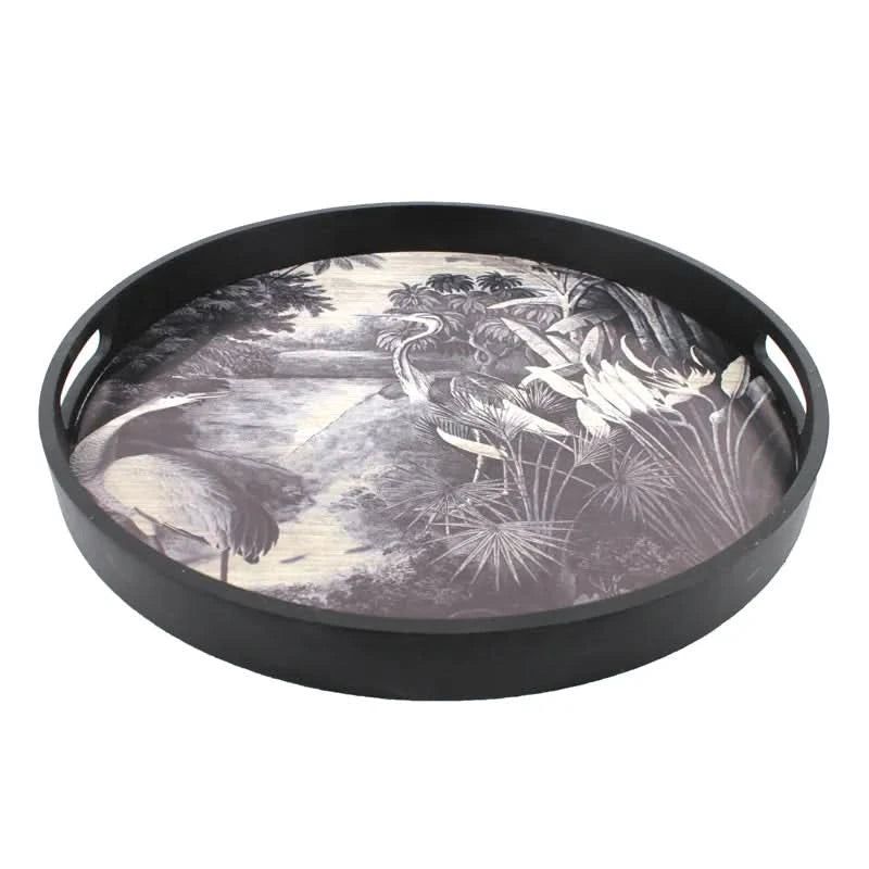 Set of Two Tropical Trays