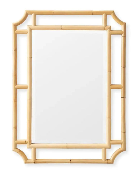 Regal Bamboo Mirror