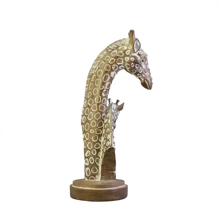 Giraffe Head Sculpture