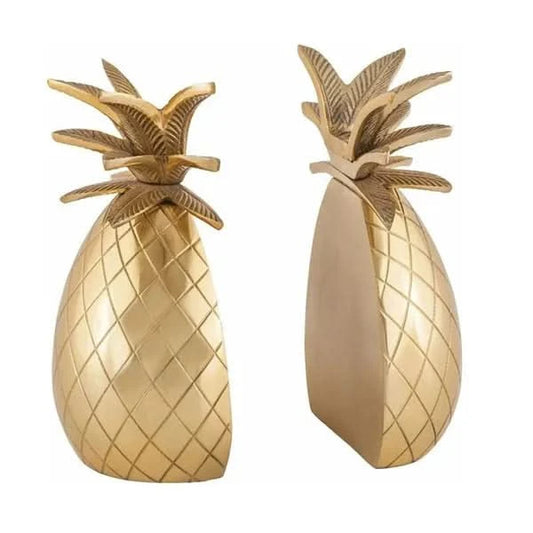 Vintage Pineapple Bookends