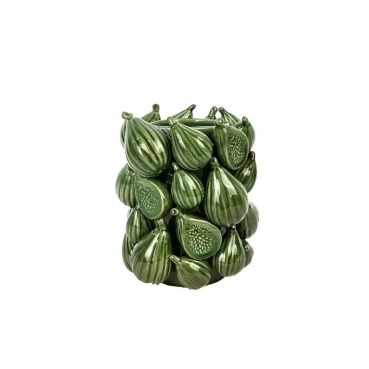 Ceramic Figs Vase
